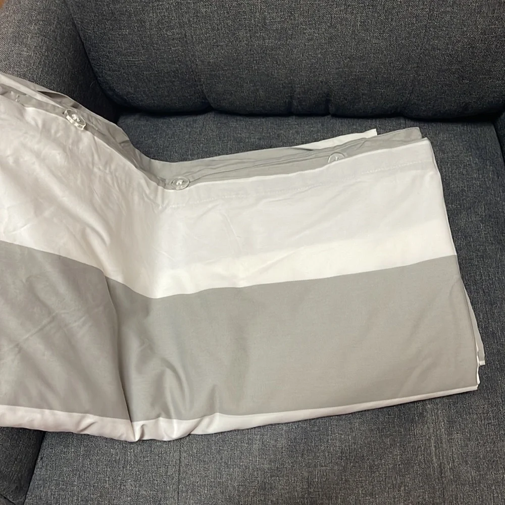 Pottery Barn Kids Rugby Stripe Duvet